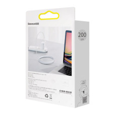 Дата кабель USB-C to USB-C 2.0m 100W white Baseus (CATYS-C02)