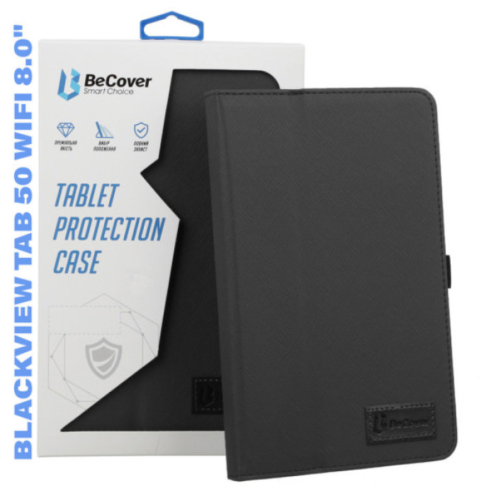 Чохол до планшета BeCover Slimbook Blackview Tab 50 WiFi 8.0" Black (712832)