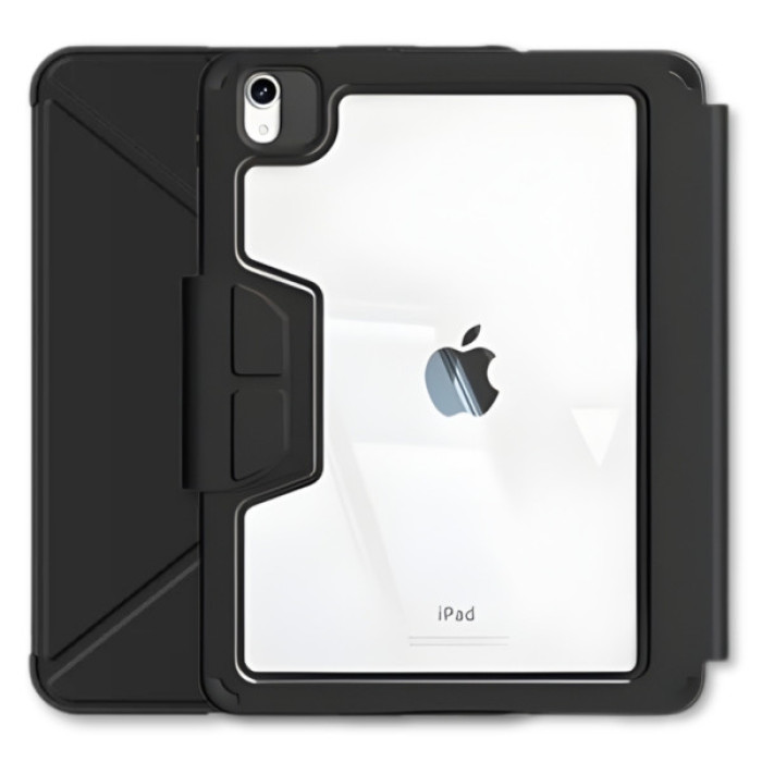 Чохол до планшета BeCover Rugged Origami Transparent Apple iPad Air (4/5) 2020/2022 10.9" Black (714967)