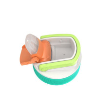 Пляшка для води Kambukka Lagoon kids Disco Zoo 400 мл помаранчева (11-04058)