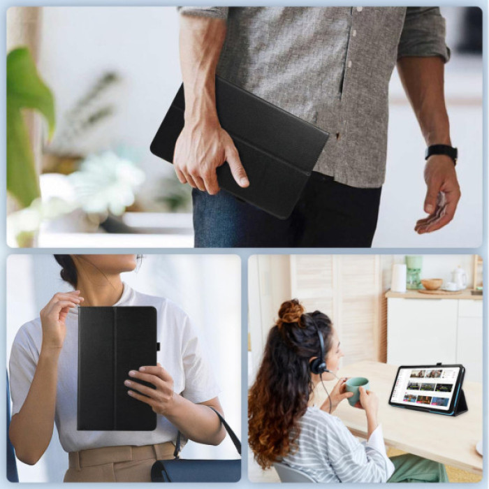 Чохол до планшета BeCover Slimbook Blackview Tab 18 12.0" Black (713716)