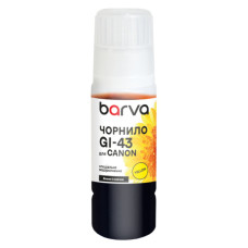 Чорнило Barva Canon GI-43 70 мл, OneKey,special yellow (CGI43-844e)