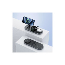 Зарядний пристрій Acefast Wireless QI 3in1 15W E19 Qi2 (6974316283096)