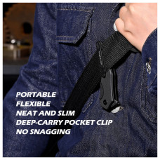 Ніж Hightron Mini Ventura, D2, G10, чорний, чорний stonewash клинок (HK05BLKBS)