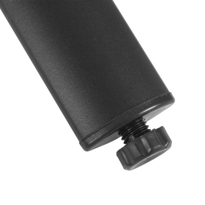 Туристичний стіл Bo-Camp Melrose Oval 120x80 cm Black/Wood look (1404220)