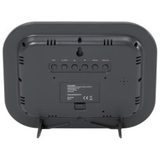 Настінний годинник Technoline WS8005 Silver/Black (DAS301208)