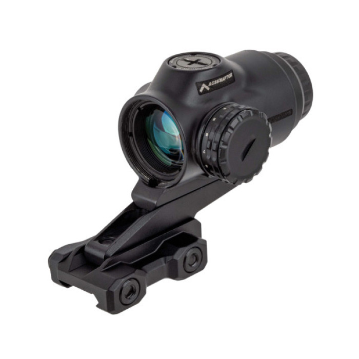 Оптичний приціл Primary Arms SLx 3X MicroPrism сітка ACSS Raptor 7.62X39/300BLK Yard. Black (710040)
