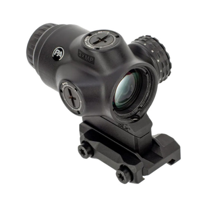 Оптичний приціл Primary Arms SLx 3X MicroPrism сітка ACSS Raptor 7.62X39/300BLK Yard. Black (710040)