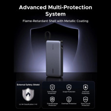 Батарея універсальна Ugreen 25000mAh 165W DualCable (PB552 55995B)