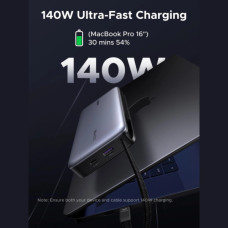 Батарея універсальна Ugreen 25000mAh 165W DualCable (PB552 55995B)