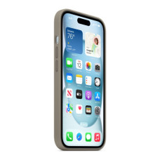 Чохол до мобільного телефона Apple iPhone 15 Silicone Case with MagSafe Clay (MT0Q3ZM/A)