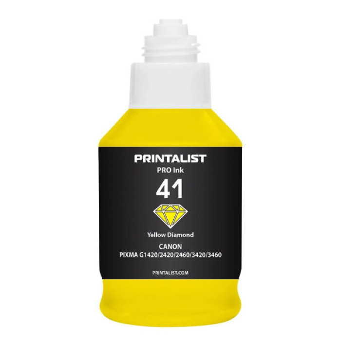 Чорнило Printalist Canon GI-41 для Pixma G2420/3420 190г Yellow (PL41Y)