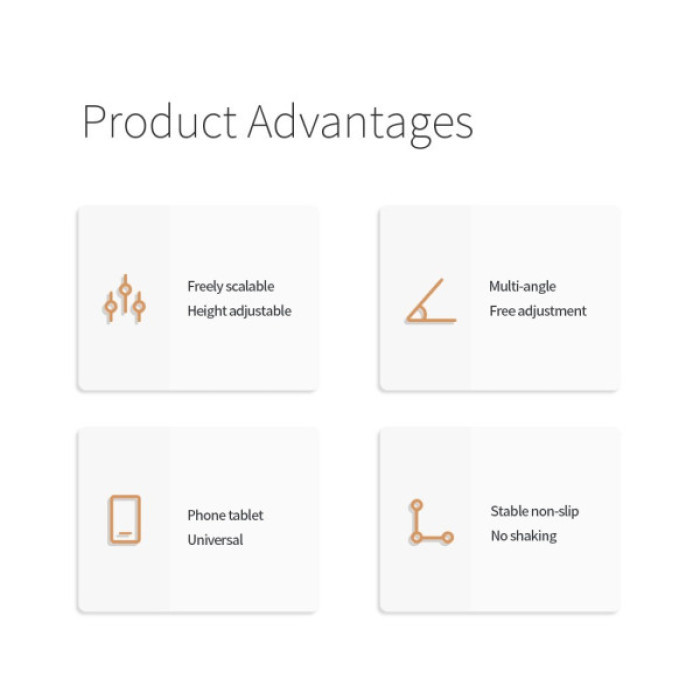 Підставка до планшета та телефона Knight Foldable Desk Mobile Phone Holder Stand (Alloy) Black Essager (EZJZM-QS01)