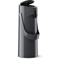 Термос Tefal Ponza Pump, 1.9л, пластик, скло, чорний (K3140114)