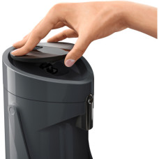 Термос Tefal Ponza Pump, 1.9л, пластик, скло, чорний (K3140114)