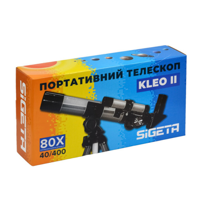 Телескоп Sigeta Kleo II 40/400 AZ (65343)