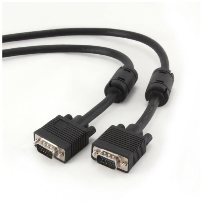Кабель мультимедійний VGA M to VGA M 3.0m Cablexpert (CC-PPVGA-10-B)