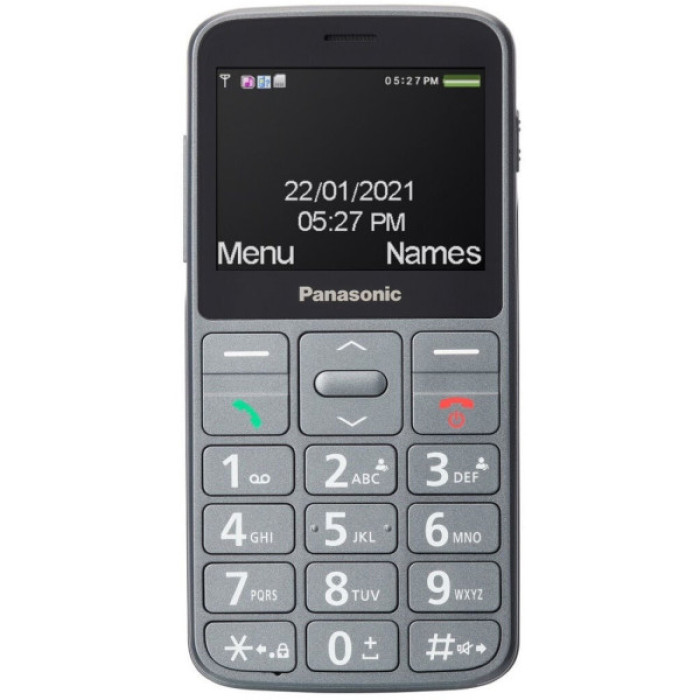 Мобільний телефон Panasonic KX-TU160 Grey (KX-TU160EXG)