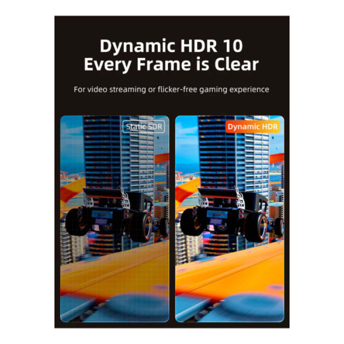 Кабель мультимедійний DisplayPort M to HDMI M 8K60Hz Cabletime (CA916405)