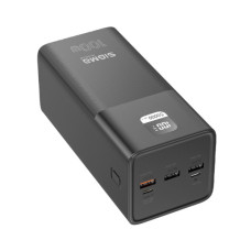 Батарея універсальна Sigma X-power SI50A6QLX 50000mAh, PD/100W, LED, cable 100w, black (4827798741313)