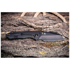 Ніж Weknife High-Fin XL, Darkwash, чорний титан (WE24010-1)