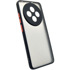 Чохол до мобільного телефона Dengos Matte OPPO Reno 12F 4G Black (DG-TPU-MATT-167)