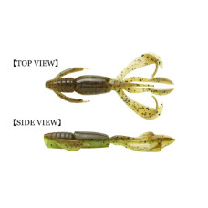 Силікон рибальський Keitech Crazy Flapper 2.8" (8 шт/уп) 440 Electric Shad (1551.10.44)