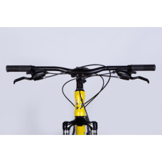 Велосипед Space 29" PHAETON DD FR рама-18" AL 2026 сіро-жовтий (OPS-SP-29-186)