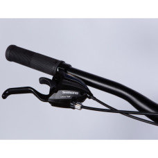 Велосипед Space 29" PHAETON DD FR рама-18" AL 2026 сіро-жовтий (OPS-SP-29-186)