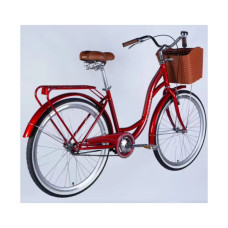 Велосипед Dorozhnik 26" AQUAMARINE BH рама-17" ST 2026 бордовий (OPS-D-26-354)