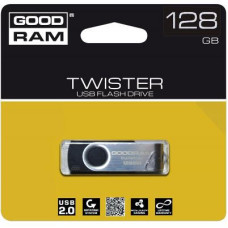 USB флеш накопичувач Goodram 128GB UTS2 Twister Black USB 2.0 (UTS2-1280K0R11)