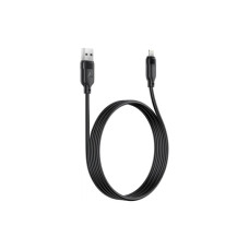 Дата кабель USB 2.0 AM to Lightning 1.2m 2.4A TPE black Acefast (6974316286202)