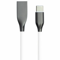 Дата кабель USB 2.0 AM to USB-C 2.0m white PowerPlant (CA910748)