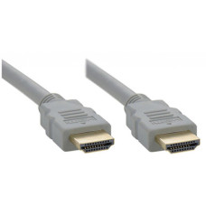 Кабель мультимедійний HDMI M to HDMI M 1.0m V2.0 grey REAL-EL (EL123500045)