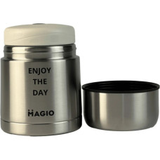 Термос Magio Харчовий Сріблястий 0.6 л (MG-1034)