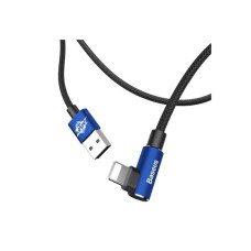 Дата кабель USB 2.0 AM to Lightning 1.0m 2A MVP Elbow Blue Baseus (CALMVP-03)