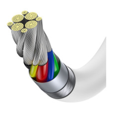 Дата кабель USB-C to USB-C 1.0m 100W white Baseus (CATYS-B02)