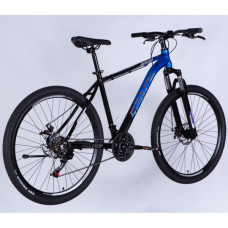 Велосипед Space 27.5" PHAETON DD FR рама-19" AL 2026 чорно-синій (OPS-SP-27.5-087)