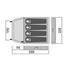 Намет Easy Camp Setesdal 4 (120478) (931549)
