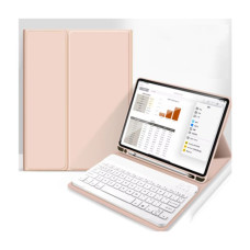 Чохол до планшета BeCover with keyboard Apple iPad Pro 13" M4 2024 Pink (713006)