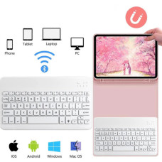 Чохол до планшета BeCover with keyboard Apple iPad Pro 13" M4 2024 Pink (713006)