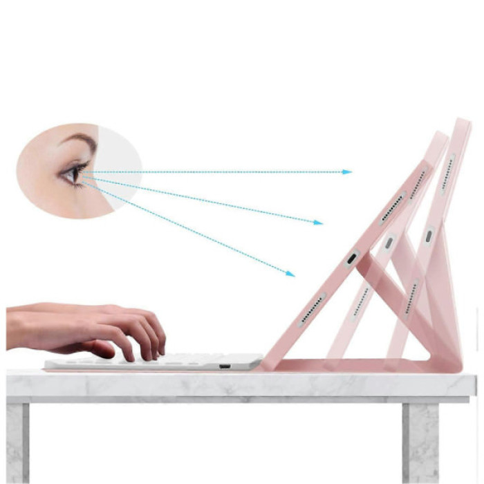 Чохол до планшета BeCover with keyboard Apple iPad Pro 13" M4 2024 Pink (713006)