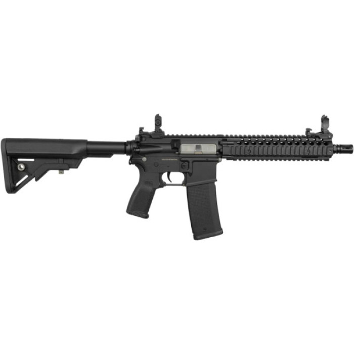 Гвинтівка страйкбольна Evolution Recon Superlite MK18 Mod 1 10.8" Carbontech AEG Black (EC47AR)