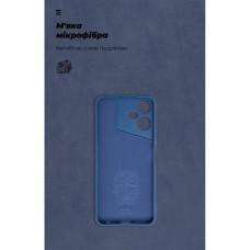 Чохол до мобільного телефона Armorstandart ICON Case Tecno POVA NEO 3 (LH6n) Camera cover Dark Blue (ARM76690)