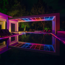 Гірлянда Twinkly Smart LED Dots 200 RGB LED Lights String, Clear Wire, Plug, IP44 10м (TWD200STP-TEU)