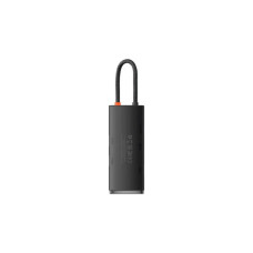 Концентратор Baseus USB-C 6-in-1 HDMI + 2xUSB 3.0 + PD + SD/TF black (WKQX050101)