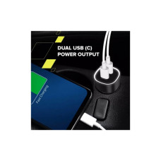 Зарядний пристрій Canyon 2xUSB-C PD60W black (CNE-CCABR3CC)