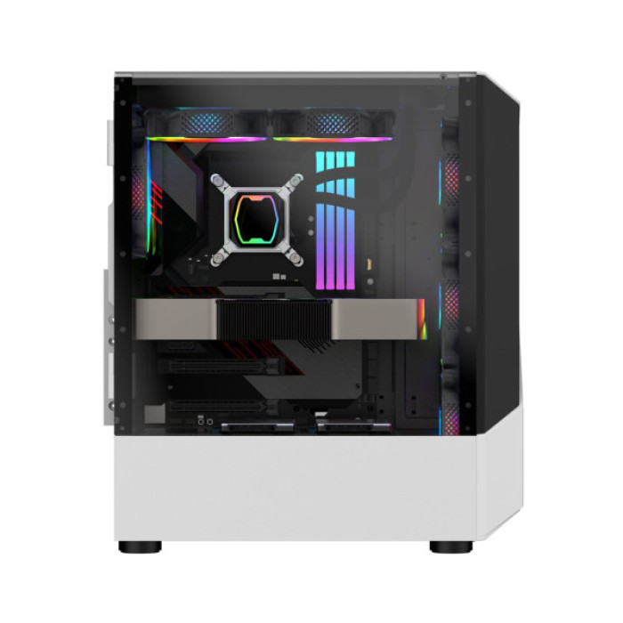 Корпус для ПК 1stPlayer F3-A-WH-4F1-PS-600FK-EU