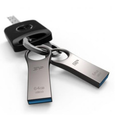 USB флеш накопичувач Silicon Power 64GB Jewel J80 Titanium USB 3.0 (SP064GBUF3J80V1T)
