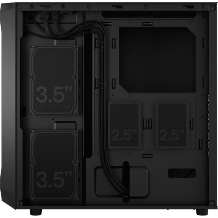 Корпус для ПК Fractal Design Focus 2 Black Solid (FD-C-FOC2A-07)